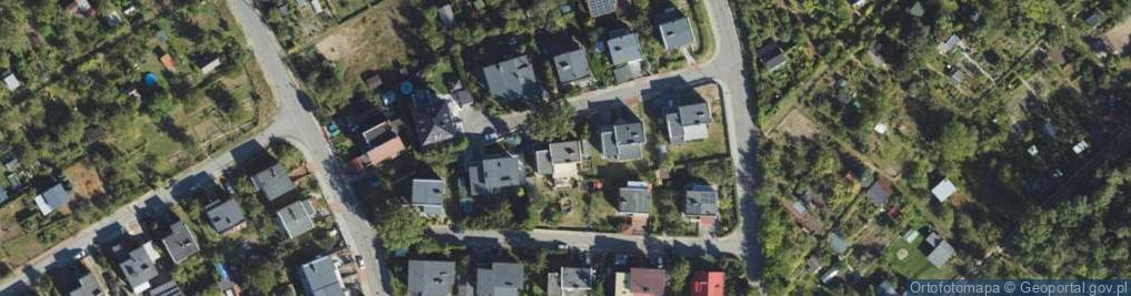 Zdjęcie satelitarne Derwida ul.