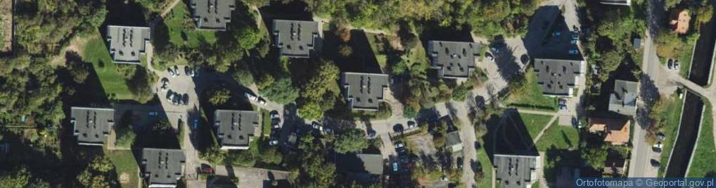 Zdjęcie satelitarne Diamentowa ul.