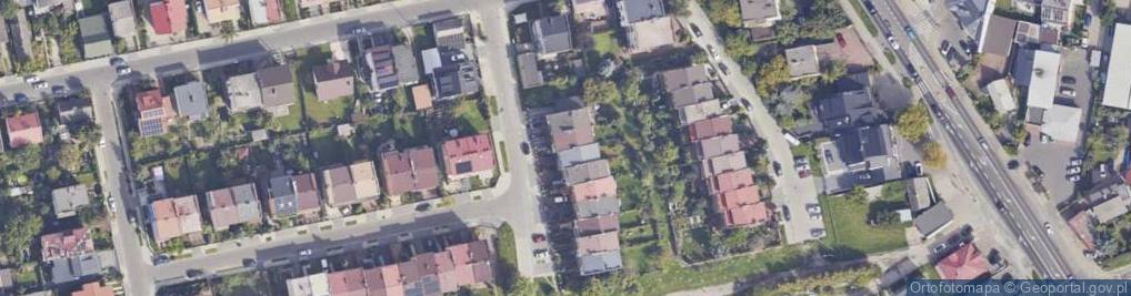 Zdjęcie satelitarne Diamentowa ul.