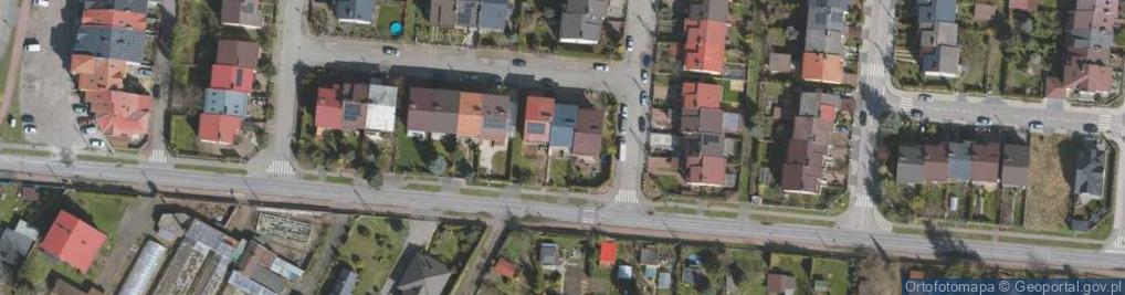 Zdjęcie satelitarne Diamentowa ul.