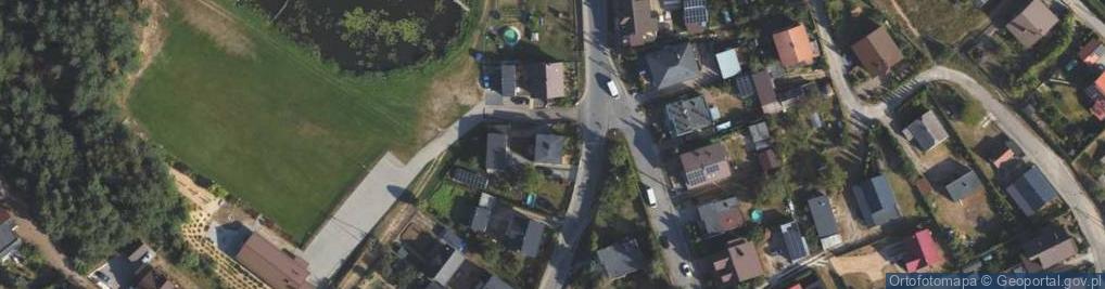 Zdjęcie satelitarne Długa ul.