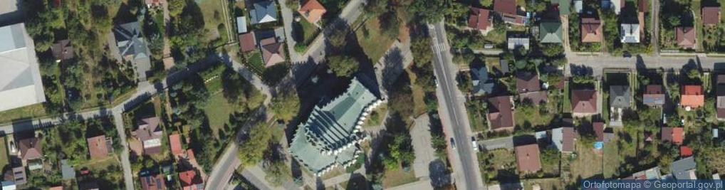 Zdjęcie satelitarne Długa ul.
