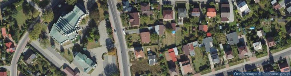 Zdjęcie satelitarne Długa ul.