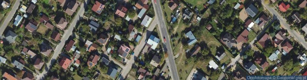 Zdjęcie satelitarne Długa ul.