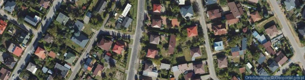 Zdjęcie satelitarne Długa ul.