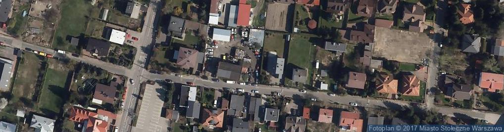 Zdjęcie satelitarne Długa ul.