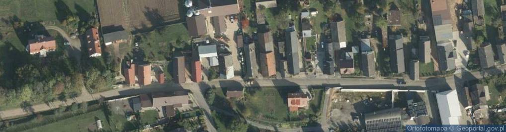 Zdjęcie satelitarne Długa ul.