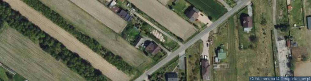 Zdjęcie satelitarne Długa ul.
