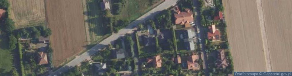 Zdjęcie satelitarne Długa ul.