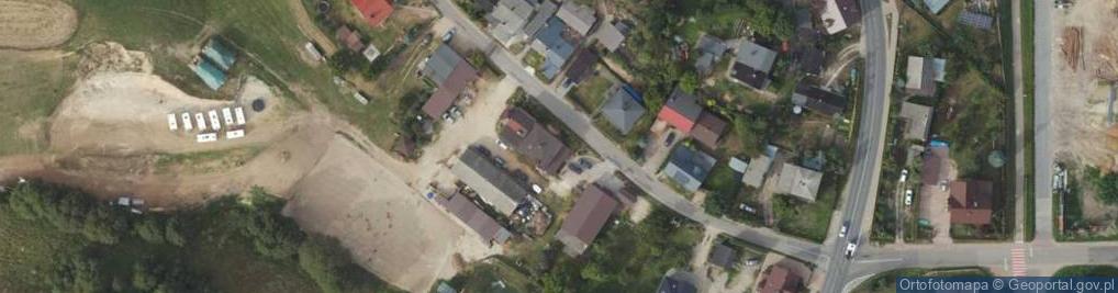 Zdjęcie satelitarne Długa ul.