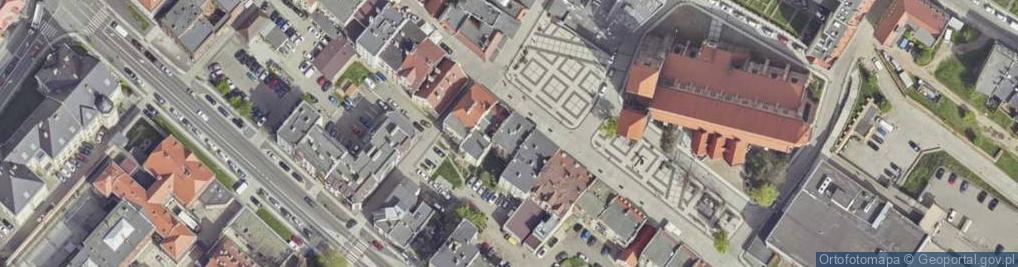 Zdjęcie satelitarne Długa ul.