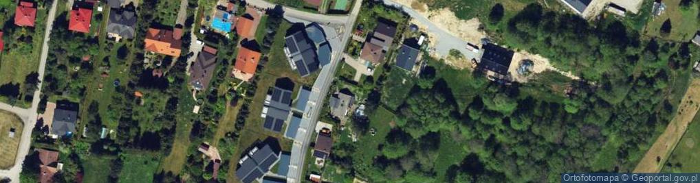 Zdjęcie satelitarne Długa ul.