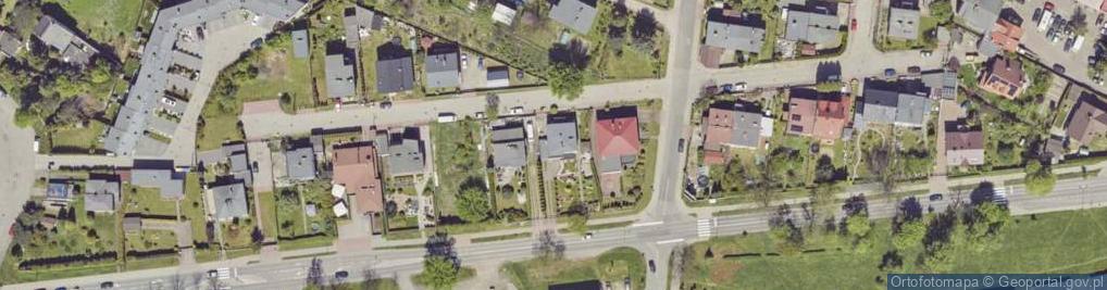 Zdjęcie satelitarne Długa ul.