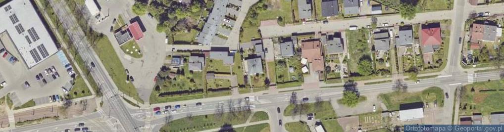 Zdjęcie satelitarne Długa ul.