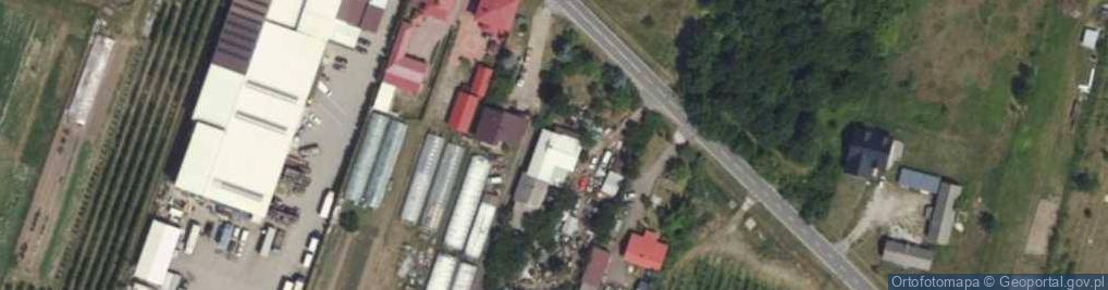 Zdjęcie satelitarne Długa ul.