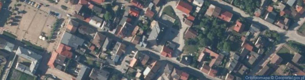 Zdjęcie satelitarne Długa ul.