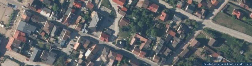 Zdjęcie satelitarne Długa ul.