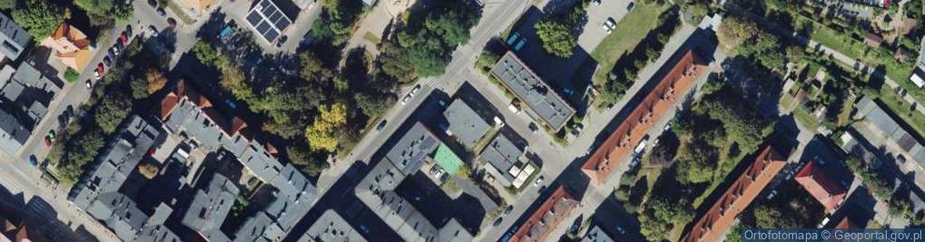 Zdjęcie satelitarne Długa ul.