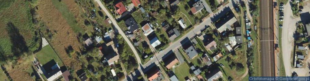 Zdjęcie satelitarne Długa ul.