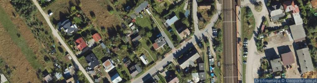 Zdjęcie satelitarne Długa ul.