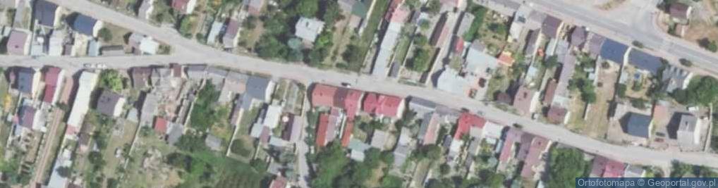 Zdjęcie satelitarne Długa ul.