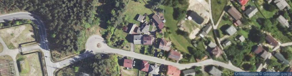 Zdjęcie satelitarne Długa ul.