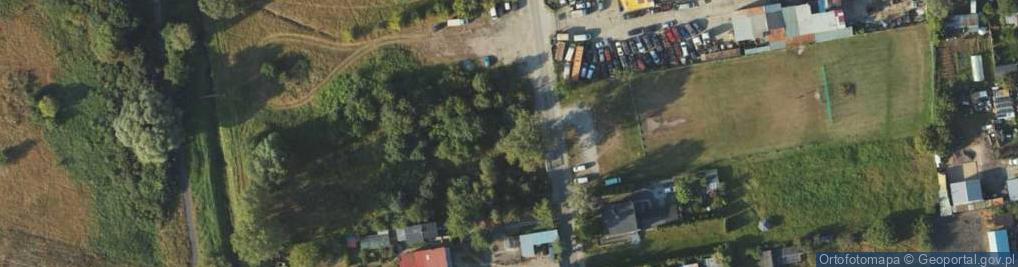 Zdjęcie satelitarne Długa ul.