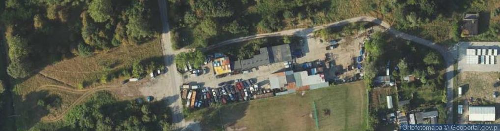 Zdjęcie satelitarne Długa ul.