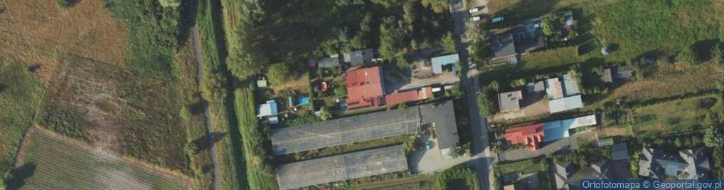 Zdjęcie satelitarne Długa ul.