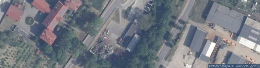 Zdjęcie satelitarne Długa ul.