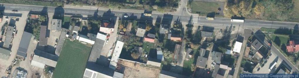 Zdjęcie satelitarne Dłoń ul.