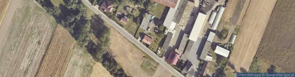 Zdjęcie satelitarne Długa Wieś Trzecia ul.