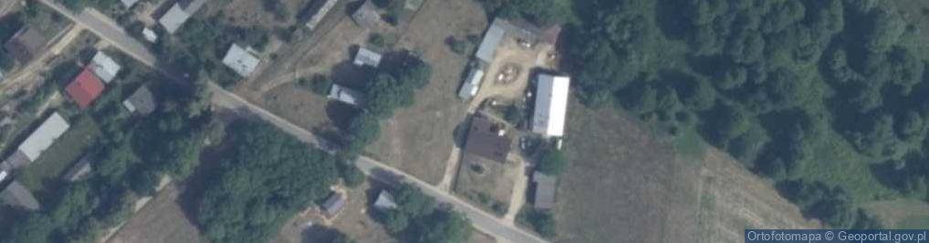 Zdjęcie satelitarne Długie Grzymki ul.