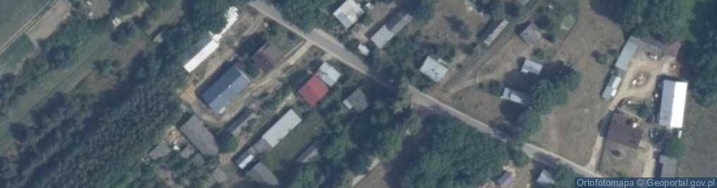 Zdjęcie satelitarne Długie Grzymki ul.