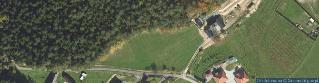 Zdjęcie satelitarne Długołęka-Świerkla ul.