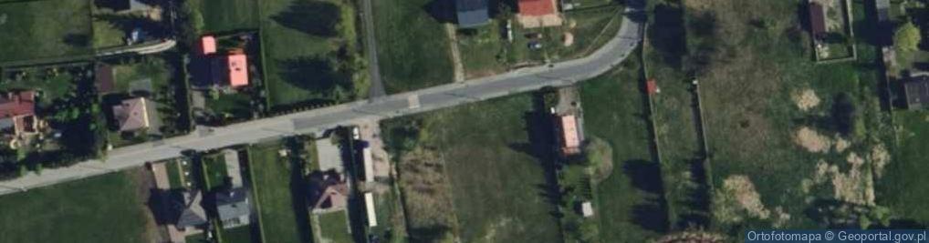 Zdjęcie satelitarne Dłutów ul.