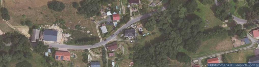 Zdjęcie satelitarne Dłużec ul.