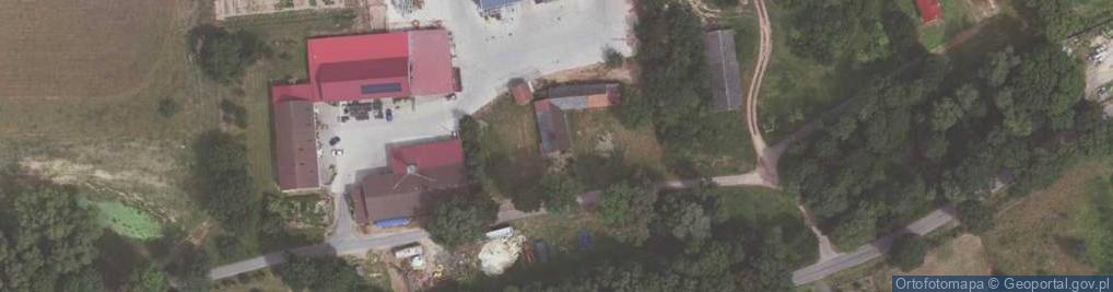 Zdjęcie satelitarne Dłużec ul.