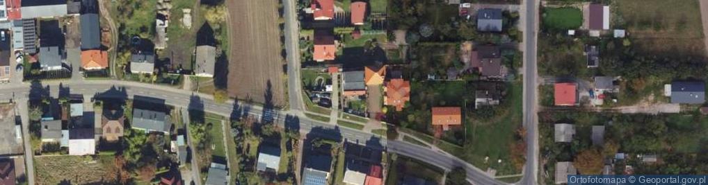 Zdjęcie satelitarne Długa ul.