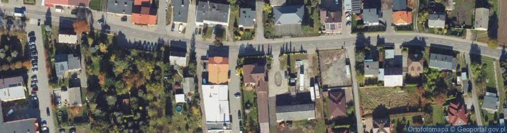 Zdjęcie satelitarne Długa ul.