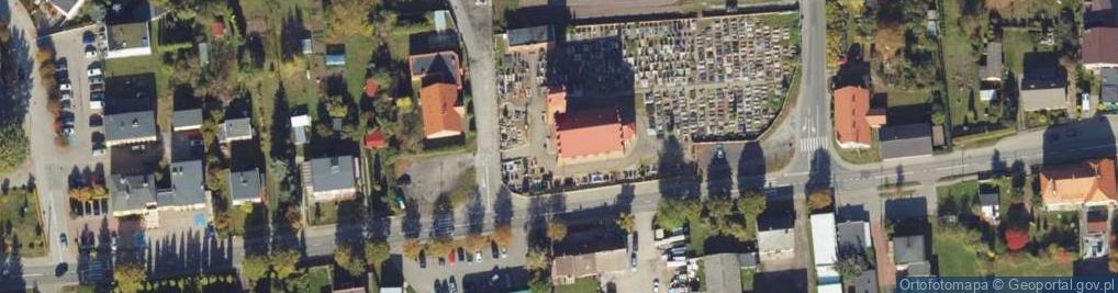 Zdjęcie satelitarne Długa ul.