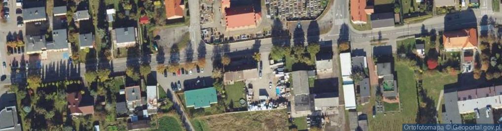 Zdjęcie satelitarne Długa ul.