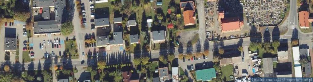 Zdjęcie satelitarne Długa ul.
