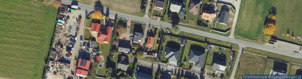 Zdjęcie satelitarne Długa ul.
