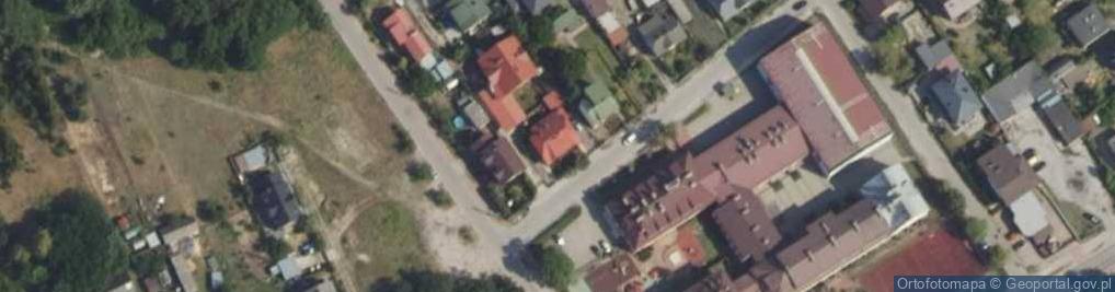 Zdjęcie satelitarne Długa ul.