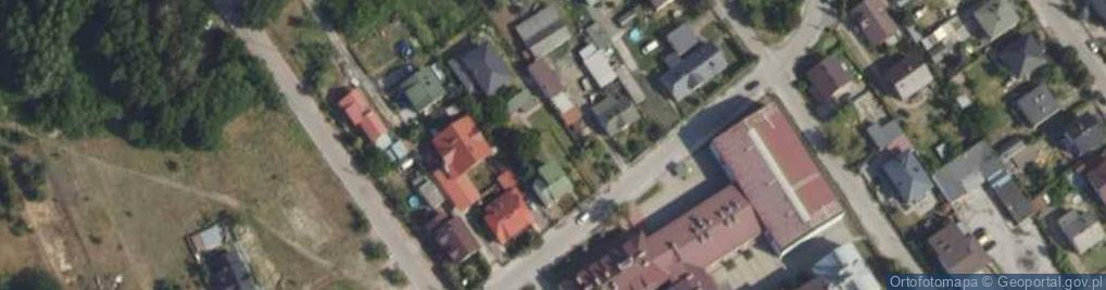 Zdjęcie satelitarne Długa ul.