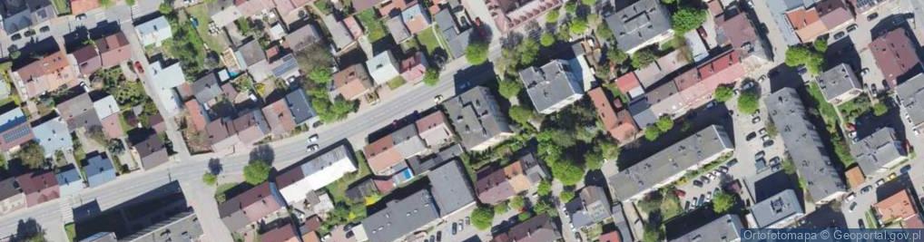 Zdjęcie satelitarne Długa ul.