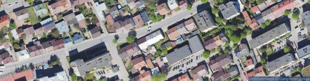 Zdjęcie satelitarne Długa ul.