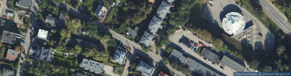 Zdjęcie satelitarne Długa ul.