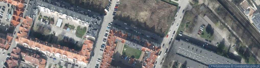 Zdjęcie satelitarne Długa ul.